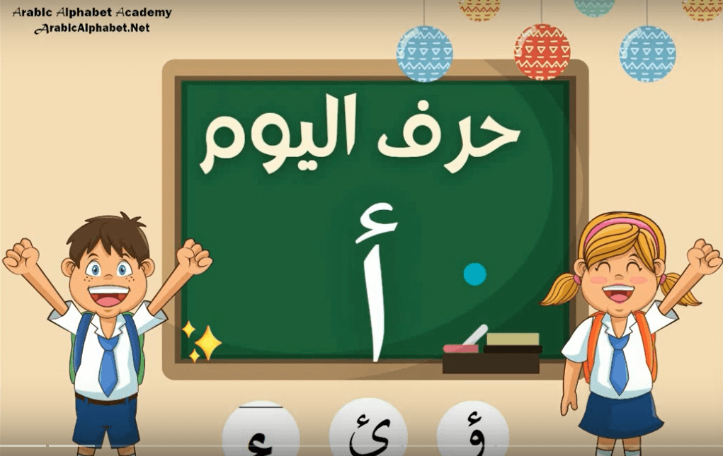 Learn Arabic Alphabets: How to write and pronounce the Arabic letter أ ...