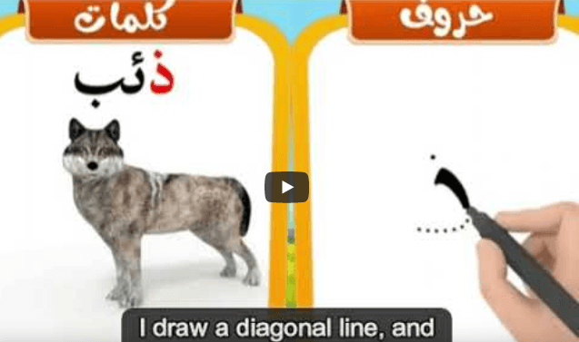 Arabic Alphabets: How to write and pronounce the Arabic letter ذ {dẖāl ...