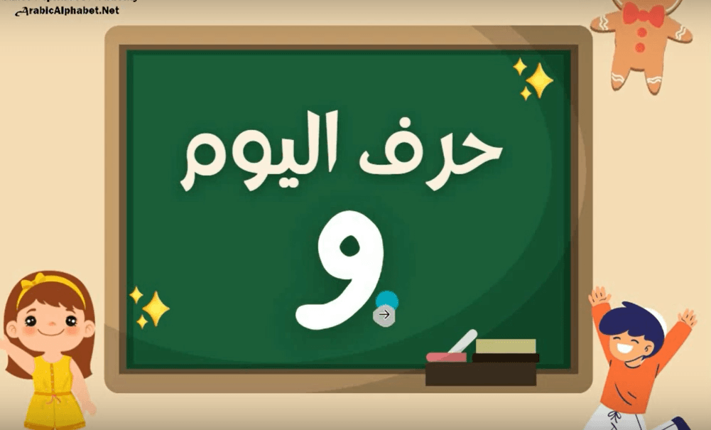 Learn Arabic Alphabets: How to write and pronounce the Arabic letter و ...