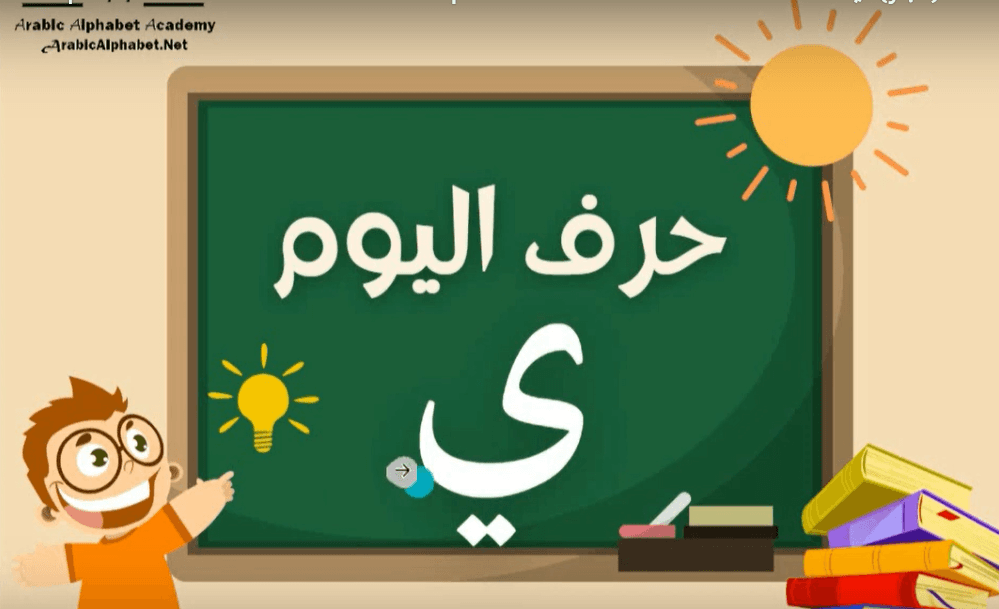 Learn Arabic Alphabets: How to write and pronounce the Arabic letter ي ...