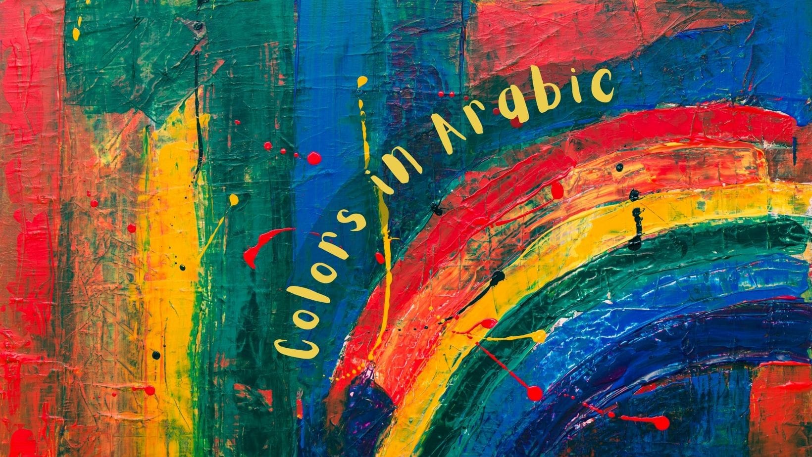 Learn Arabic: Colors in Arabic - Arabic Video Lessons