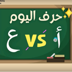 Arabic alphabets in English